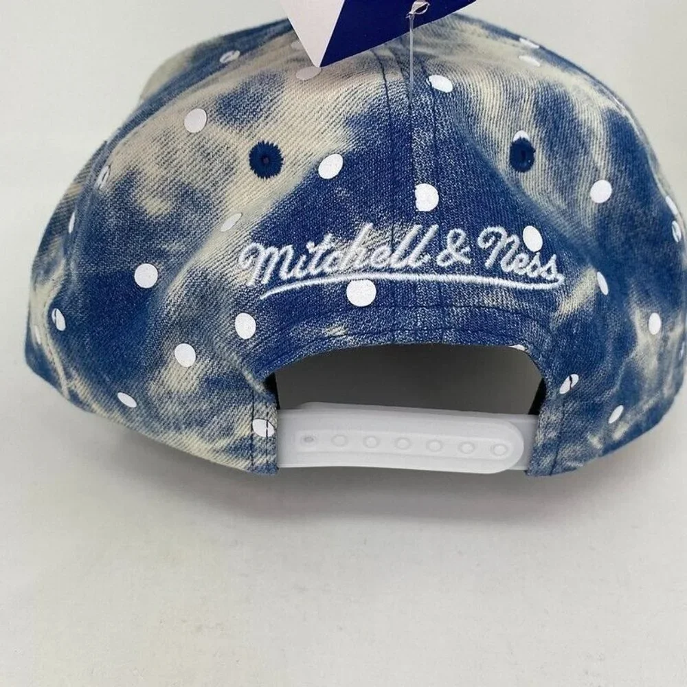 Philadelphia Union Mitchell &‎ Ness Snapback Hat Denim Dots MLS Soccer Futbol